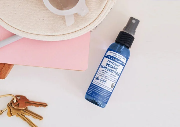 Sanitize and Refresh with Organic Peppermint!
